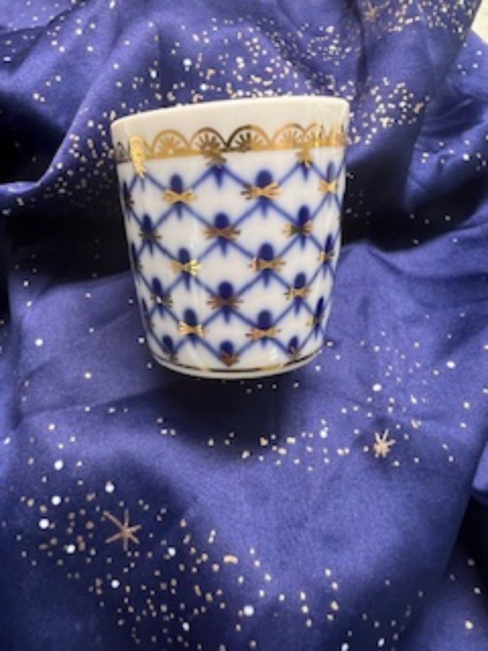 Lomonosov Imperial Porcelain Shot Cup.
